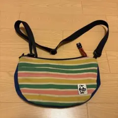 CHUMS ストライプ ショルダーバッグ
