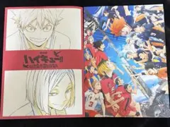 ハイキュー ゴミ捨て場の決戦 映画パンフレット 入場者特典