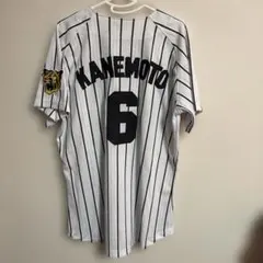 阪神タイガース 金本知憲 ユニフォーム ロゴ、数字は刺繍 6番 Sサイズ