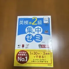 DAILY20日間英検準2級集中ゼミ : 一次試験対策＋二次試験対策