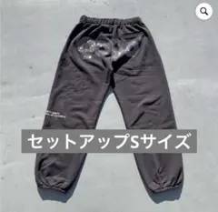 S 9090 girl セットアップ Charcoal Rhinestone