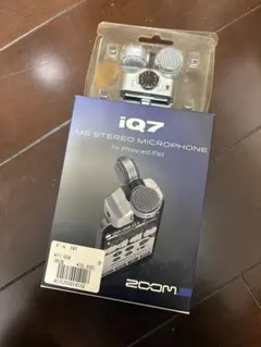 (未使用･未開封品)　ZOOM ズーム MSステレオマイクロフォン iPhone / iPad 用 iQ7 f4u0baa Amazon.com: ZOOM iQ7 MS Stereo Microphone for iPhone/iPad