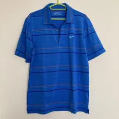 Nike GOLF ストライプ ポロシャツ　Mサイズ
