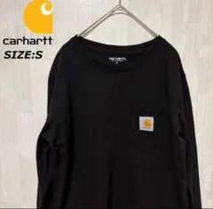 Carhartt カーハート ポケット Tシャツ ロンT 長袖　ブラック