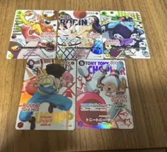 ワンピースカード ラウンドワン ROUND1 プロモーション 5枚セット