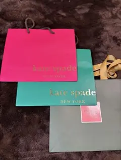 kate spade ショッピングバッグ 3点セット