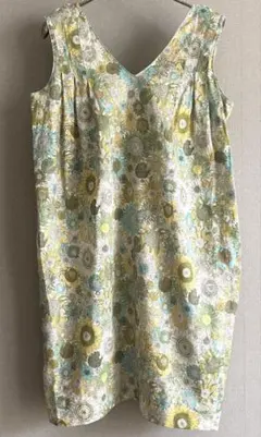 トゥモローランド　MACPHEE ヒマワリ柄ワンピース チュニック