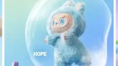 Labubu big into the energy HOPE 水色