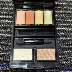 MAQuillAGE アイシャドウ2色 リップ グロス パレット