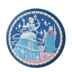 Disney Characters 刺繍缶バッジビスケット2 シンデレラver.