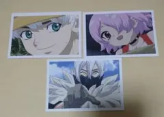 Dr.STONE amocafe 場面写フォトカード(羽京、氷月、ルーナ)