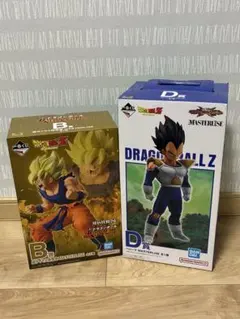 一番くじ B賞 超サイヤ人孫悟空&オムニバスCROSS D賞ベジータ