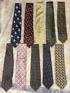 ネクタイ 10本 まとめ売り メンズ ヴィンテージ 古着