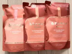 3点 &honey クリーミー EXダメージリペア シャンプー&トリートメント