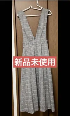 Honeys　コルザ　ジャンパースカート　Mサイズ　サロペットロングスカート