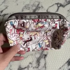 LESPORTSAC ティンカーベル柄ポーチ
