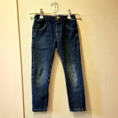 美品☆Sunny Landscape☆伸縮性◎スキニーデニムパンツ 110