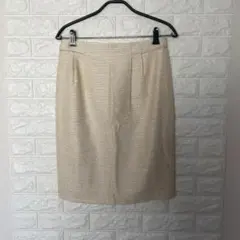 UNTITLED アンタイトル アイボリー タイトスカート サイズ3 美品