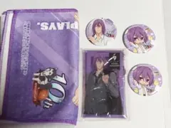 黒子のバスケ 紫原敦 マフラータオル 缶バッジ クリアマルチケース