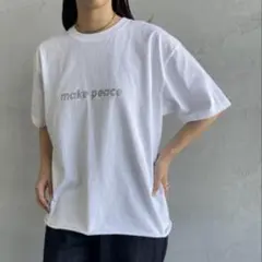 FUNG カットオフプリントTシャツ