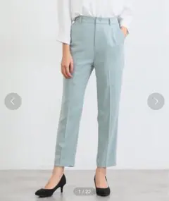 【Honeys】 テーパードパンツ 股下65cm