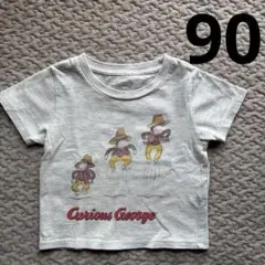 【90cm】グラニフ おさるのジョージ　 半袖Tシャツ キッズ graniphのサムネイル
