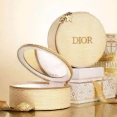 ディオール ノベルティ ポーチ アクセサリー バニティ ミラー付き