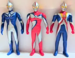 ウルトラヒーローシリーズ　ウルトラマンコスモス　3モード　2004年版　ソフビ