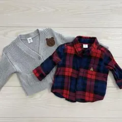 GAP シャツ カーディガン 60 70 春 秋 冬