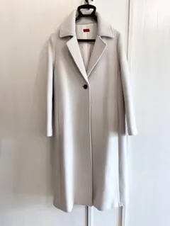 DES PRES ライトグレー チェスターコート
