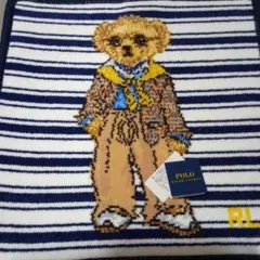 ポロラルフローレン　シェニール織りハンカチ　ポロベア