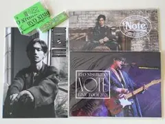 錦戸亮 NOTE LIVE TOUR 2021 パンフレット ラバーバンド
