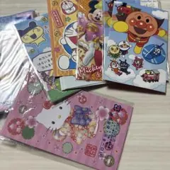 お年玉袋、大入袋、ポチ袋　等　アンパンまん、キティちゃん他