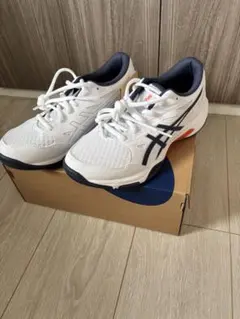 美品 26㎝ JAPAN ASICS ローテ ジャパンライト ホワイトネイビー