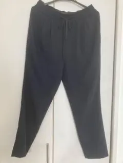 DOCLLASE ネイビー ドローストリングウエスト ジョガーパンツ 11