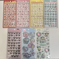 早い者勝ち♡正規品♡ボンボンドロップシール　サンリオミニ7種　新品未使用