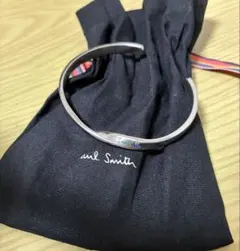 ま*ー様 【美品】PaulSmith ポールスミス バングル ツイスト ロゴ　ブのサムネイル