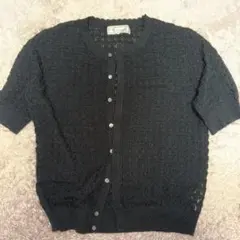 ROPÉ PICNIC ブラックカーディガン