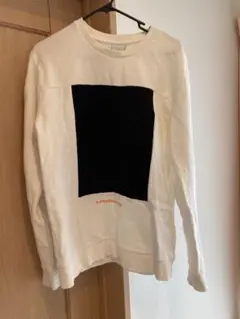 ZARA ホワイト スウェットシャツ Sサイズ
