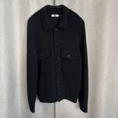 UNIQLO U ラムニットジャケット　ブラック