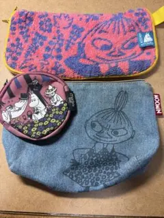 MOOMIN ムーミン ポーチ 3点セット
