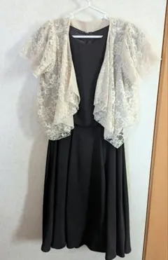 結婚式　リバーシブルレースボレロ　試着のみのサムネイル