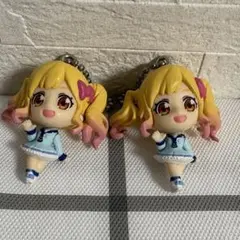 アイカツスターズ！　マスコットコレクション 　虹野ゆめ 　キーホルダー　2点