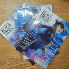 【未使用】名探偵コナン 黒鉄の魚影 セブンイレブン ミニクリアファイル 3種