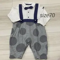 おしゃれ着　ロンパース70