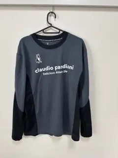 claudio pandiani 長袖シャツ Lサイズ グレー