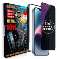 Mostean【覗き見防止 + ブルーライトカット】対応