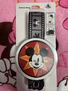 新品未使用ディズニーストア カメラストラップ（ミッキーマウス）