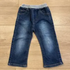 無印良品　デニムパンツ ウエストゴム　80サイズ