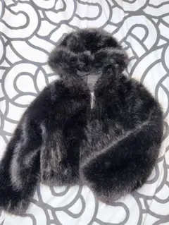 ZARA ファージャケット　ファーコート